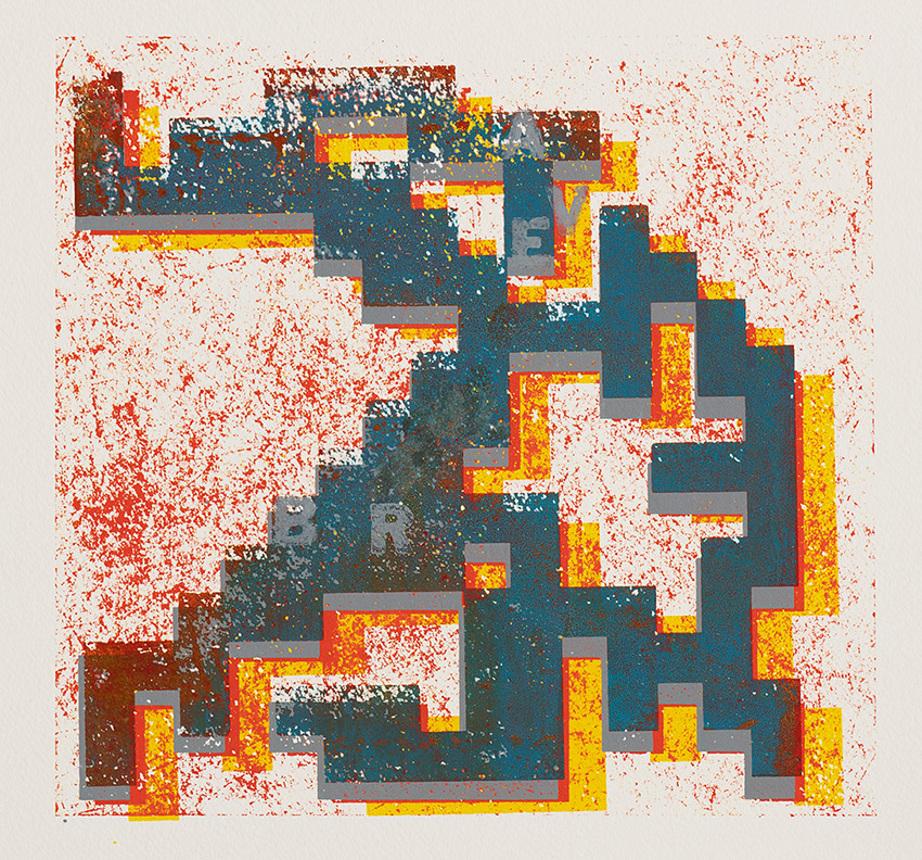 Sanzi Kermes, Scrabble Prints, Brave