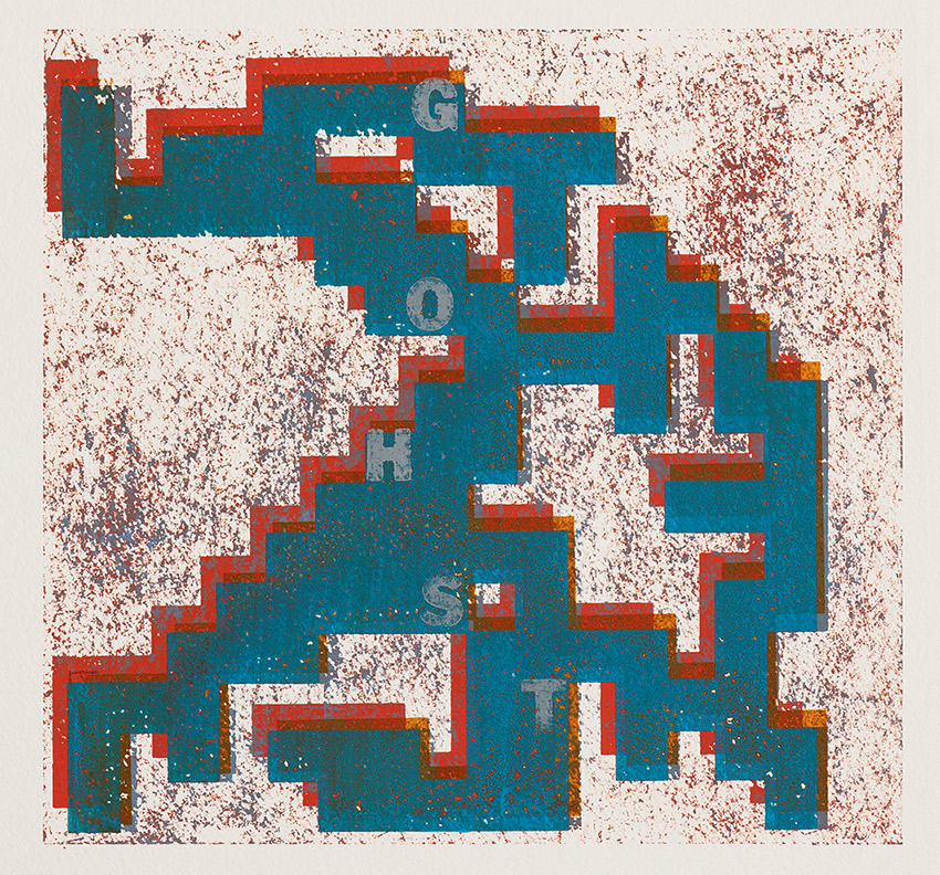 Sanzi Kermes, Scrabble Prints, Ghost