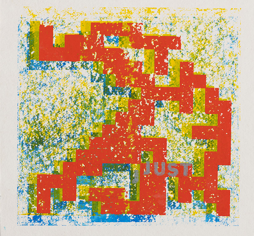 Sanzi Kermes, Scrabble Prints, J JUST