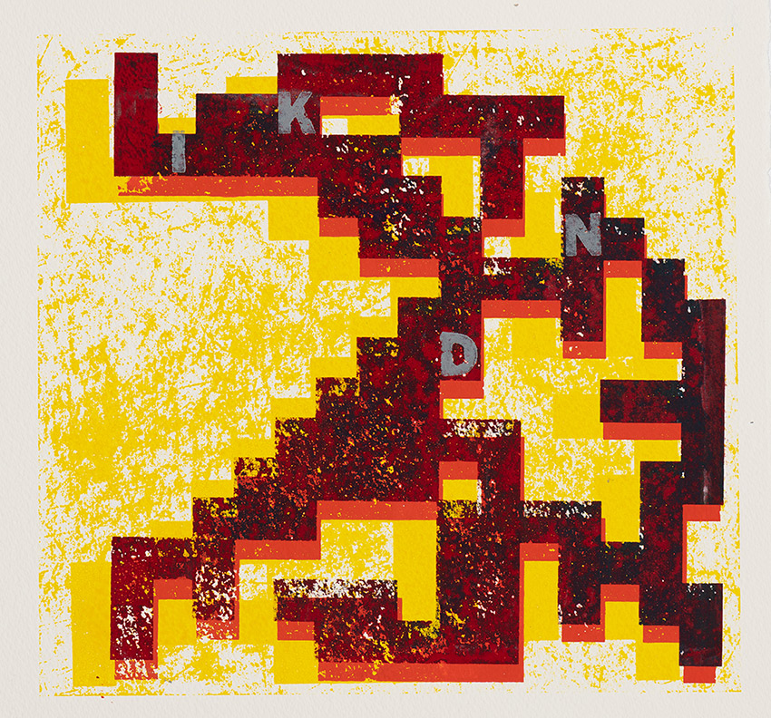 Sanzi Kermes, Scrabble Prints, KIND