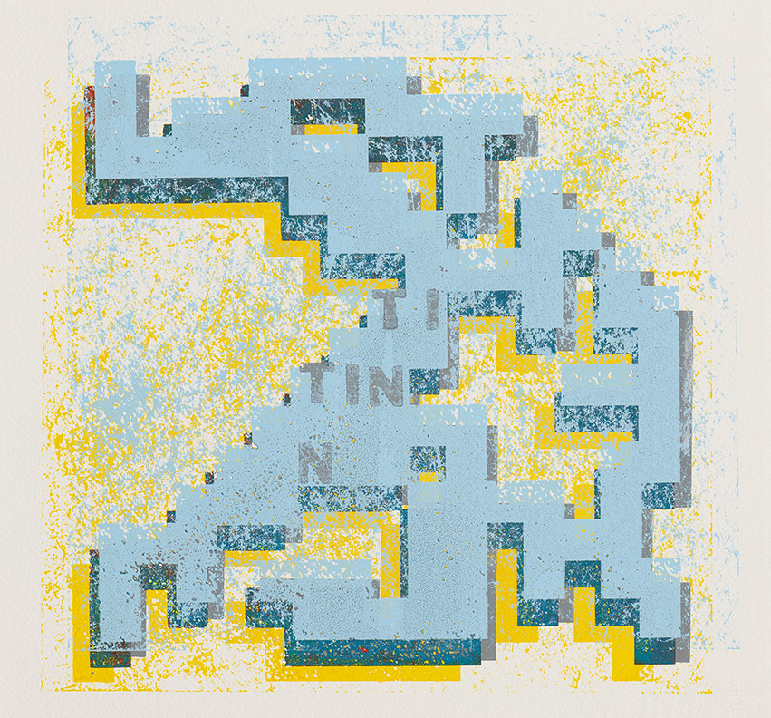 Sanzi Kermes, Scrabble Prints, NIT TIN TIN