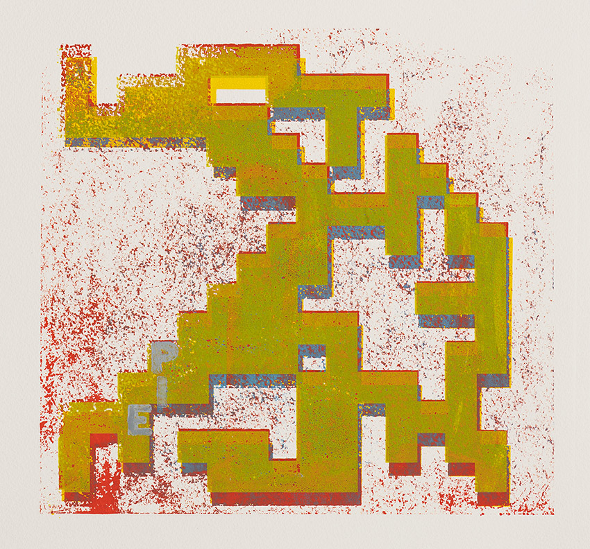 Sanzi Kermes, Scrabble Prints, PIE