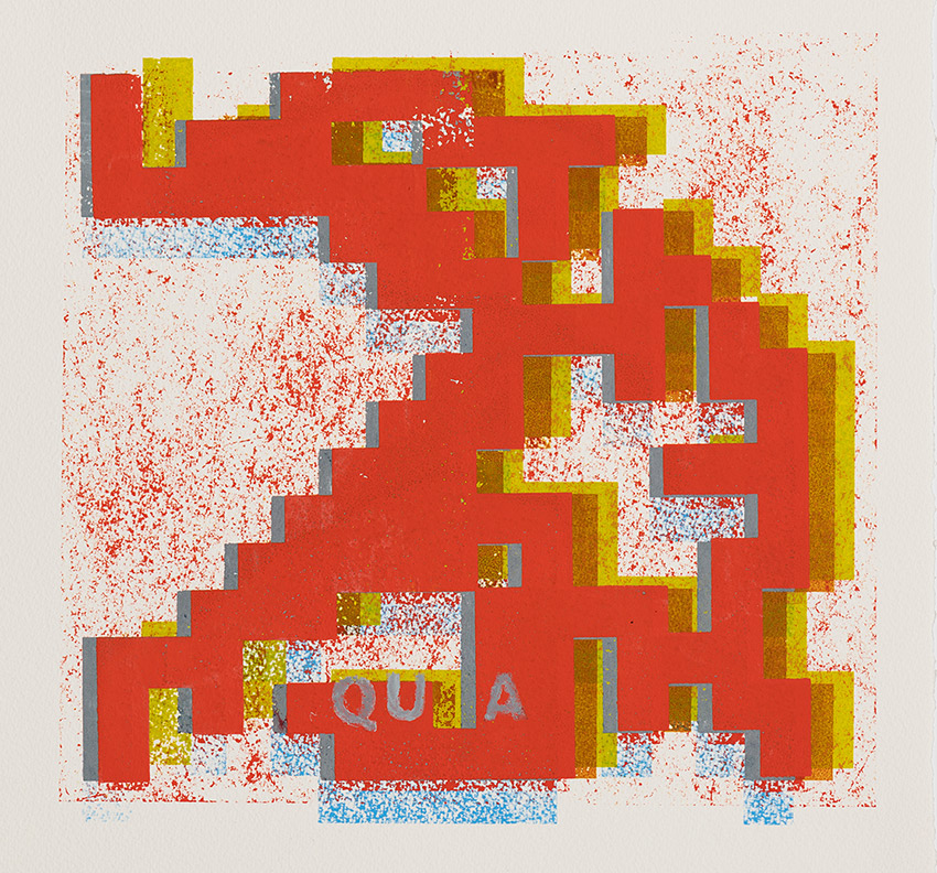 Sanzi Kermes, Scrabble Prints, QUA