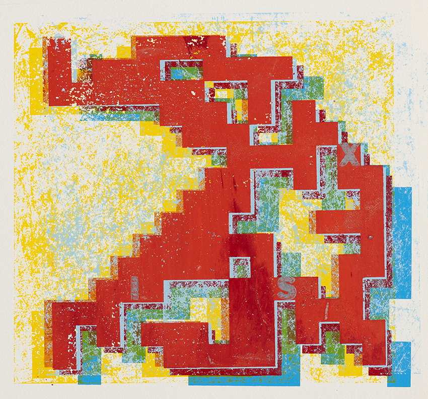 Sanzi Kermes, Scrabble Prints, SIX