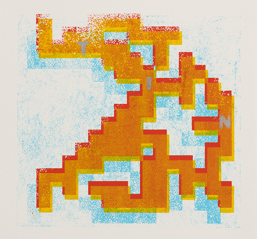 Sanzi Kermes, Scrabble Prints, TIN