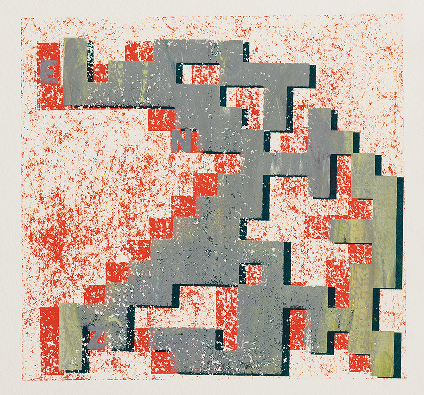 Sanzi Kermes, Scrabble Prints, ZEN