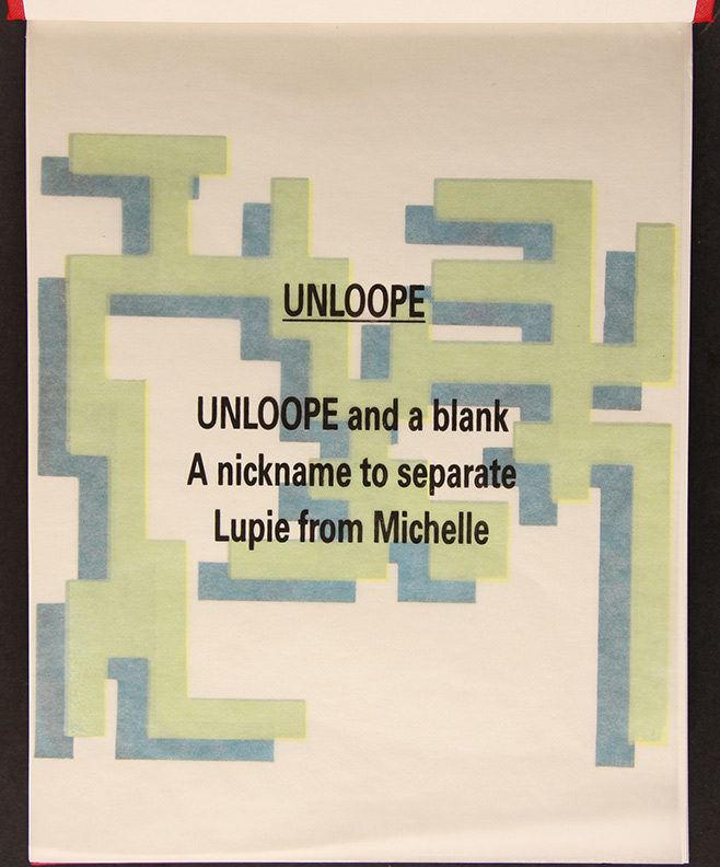 Sanzi Kermes, UNLOOPE and a blank 393-343 738 pg 1