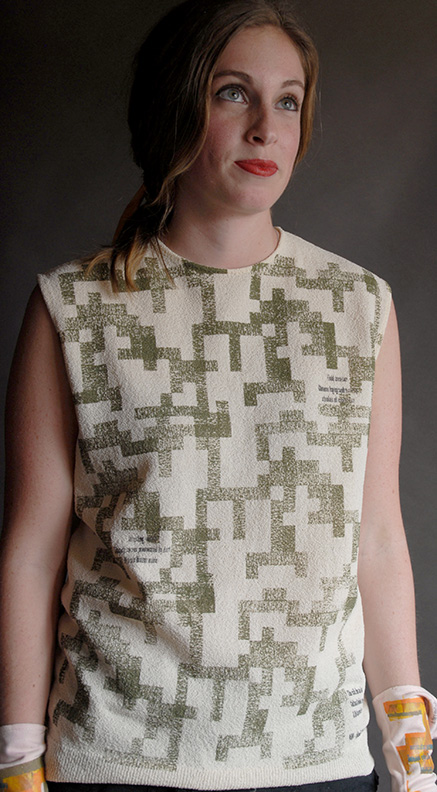 Sanzi Kermes, Textiles, 60s Knit