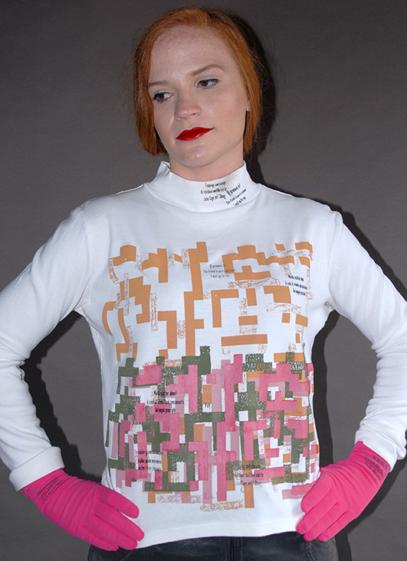 Sanzi Kermes, Textiles, Turtleneck