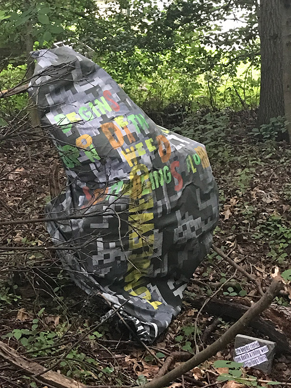 Sanzi Kermes,  Life begins rooted  Upon death a roiling weed Scatterlings flurry 