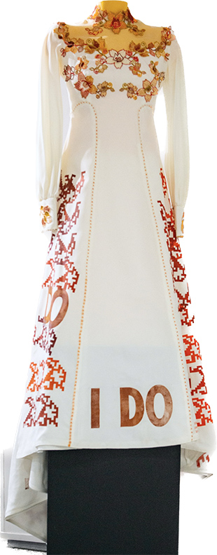 Sanzi Kermes,  Wedding Dress, I DO (Nat)