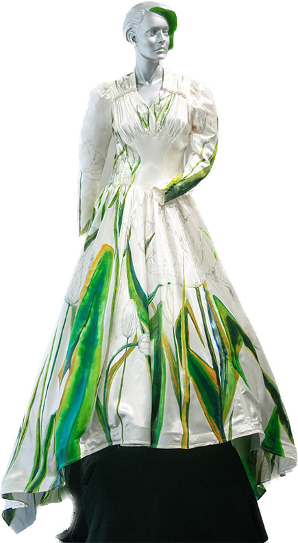 Sanzi Kermes,  Wedding Dress, Lyndie 1948